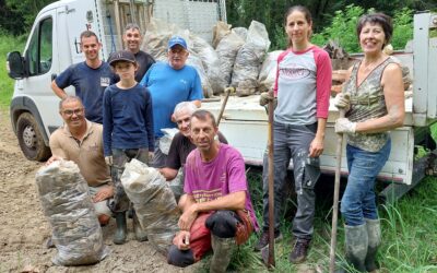 Journée de ramassage de plastiques