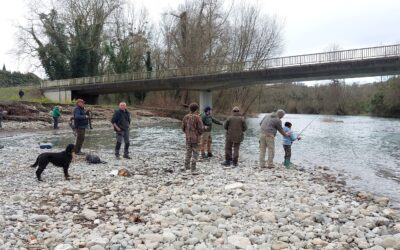 les enfants ont la pêche!!!
